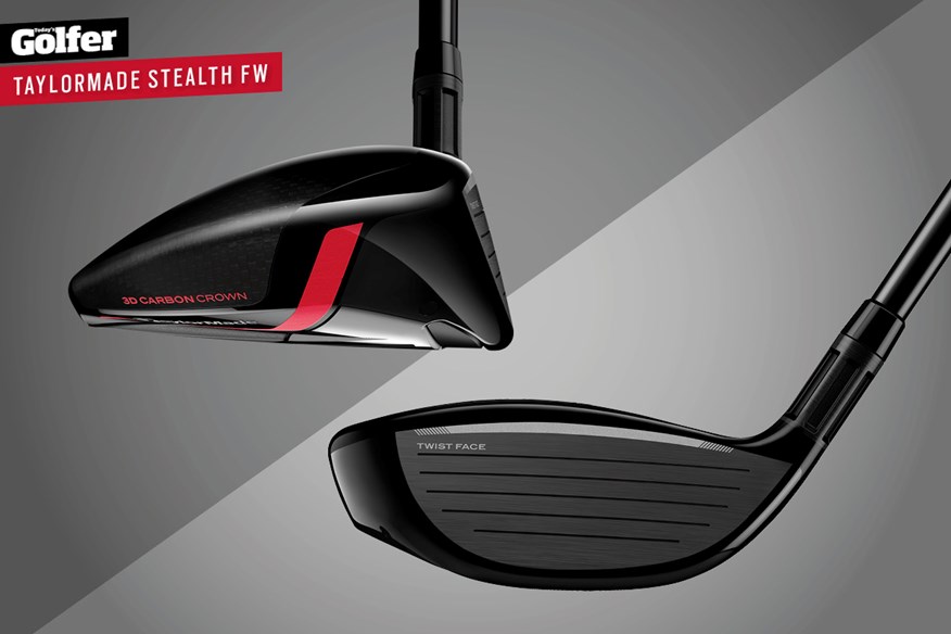 The TaylorMade Stealth fairway wood.