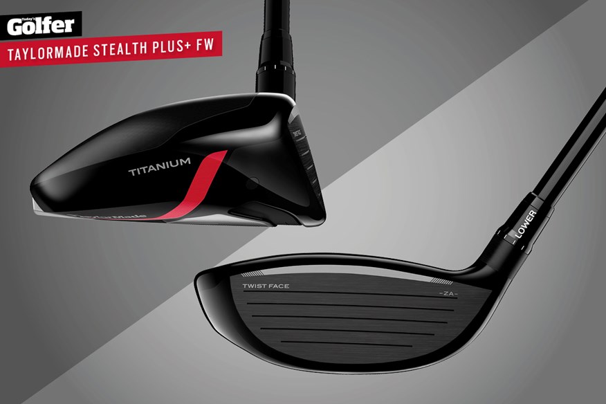 The TaylorMade Stealth Plus+ fairway wood.