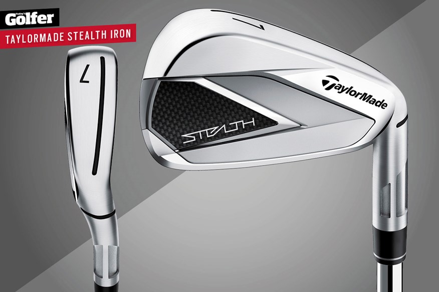 The TaylorMade Stealth iron.