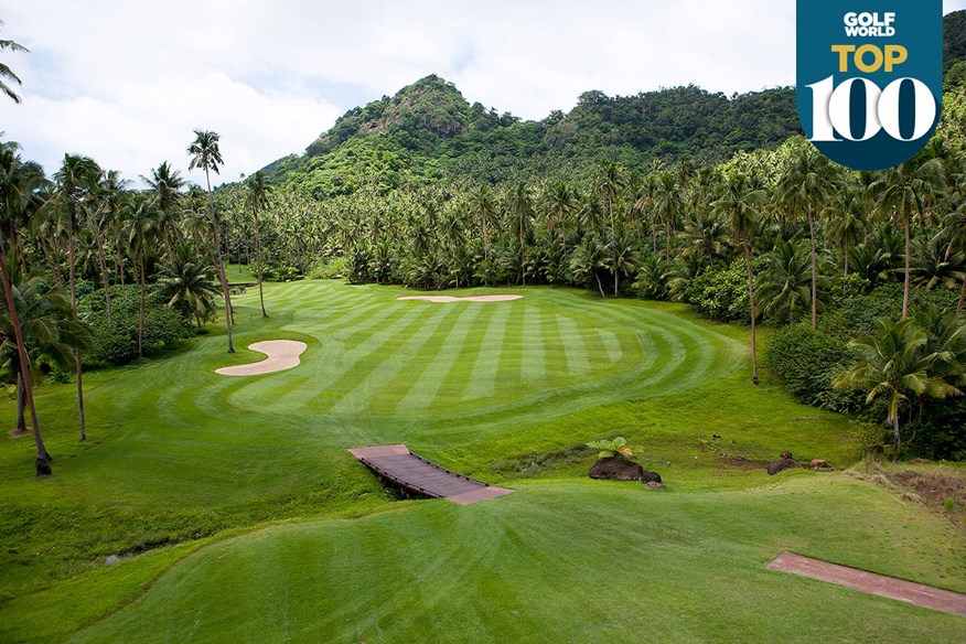 Laucala is one of the best golf resorts in the world.