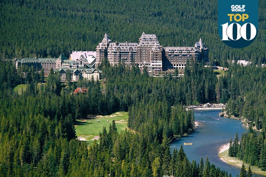 Fairmont Banff Springs is one of the best golf resorts in the world.