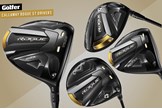 The four Callaway Rogue ST Drivers.