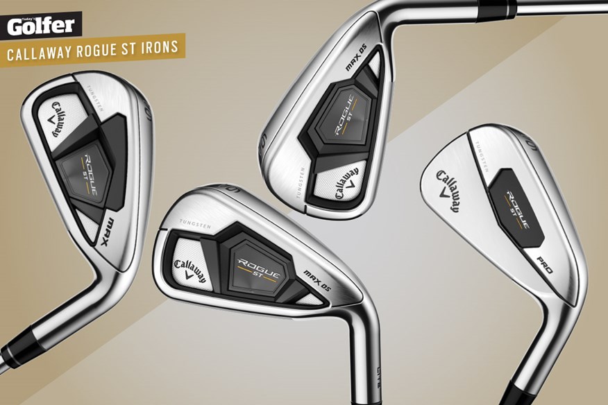 The new Callaway Rogue ST Irons.