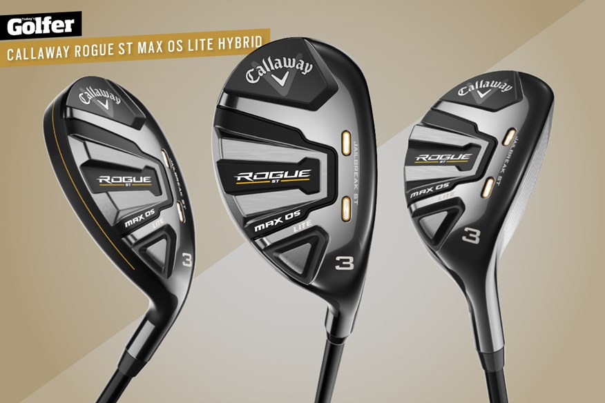 The Callaway Rogue ST Max OS Lite Hybrid.