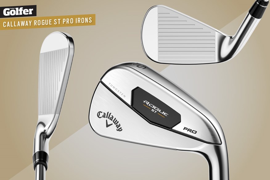 Callaway Rogue ST Pro Irons.