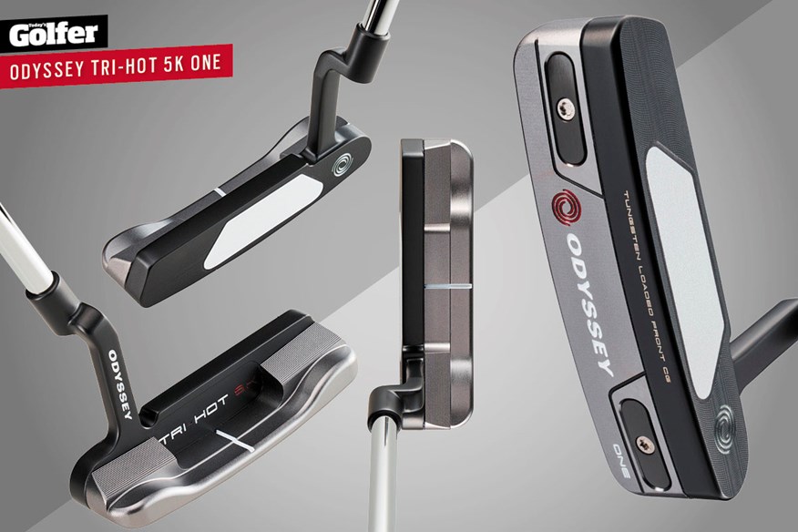 The Odyssey Tri-Hot 5K One putter.