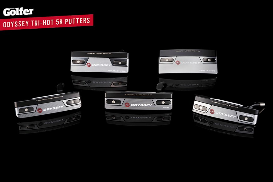 Odyssey Tri-Hot 5K putters.