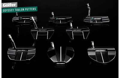 The Odyssey Toulon putters for 2022.