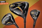 The Cobra Golf LTDx driver, fairway wood and hybrid.