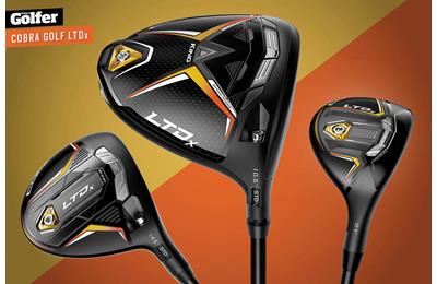 The Cobra Golf LTDx driver, fairway wood and hybrid.