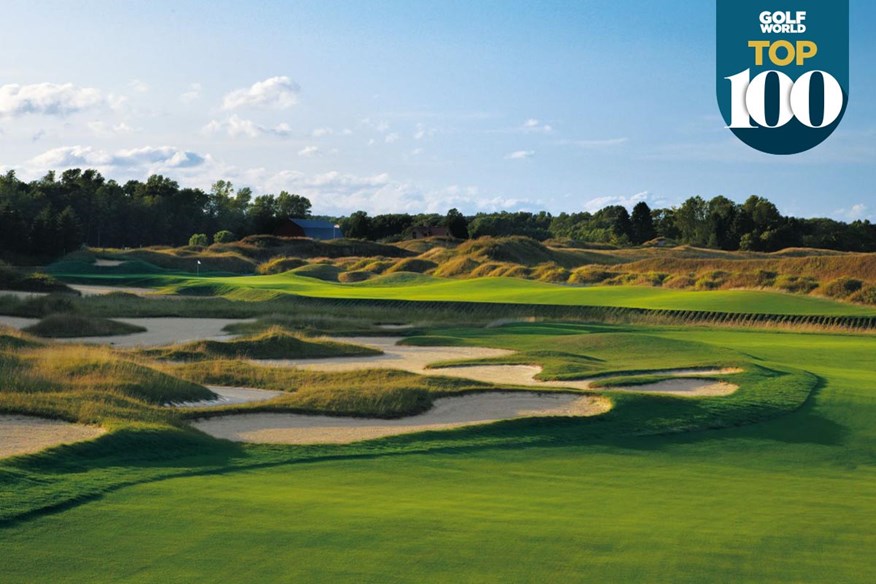 Whistling Straits' Irish course is one of the best golf courses in the USA.