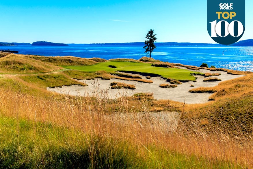 Chambers Bay is one of the best golf courses in the USA.