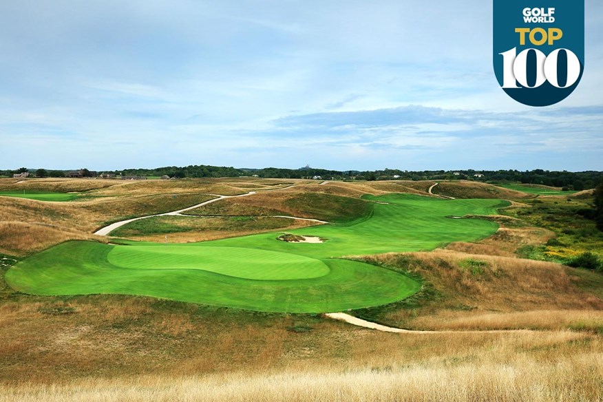 Erin Hills is one of the best golf courses in the USA.