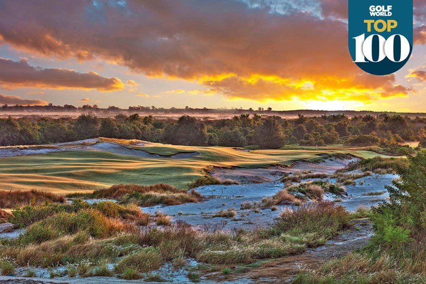 Streamsong Red is one of the best golf courses in the USA.