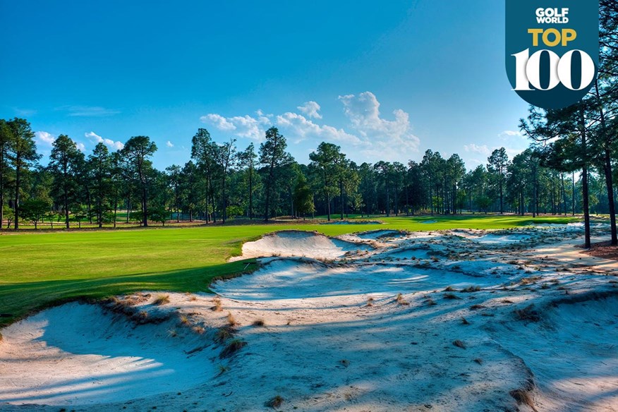 Pinehurst No.2 is one of the best courses in the USA.