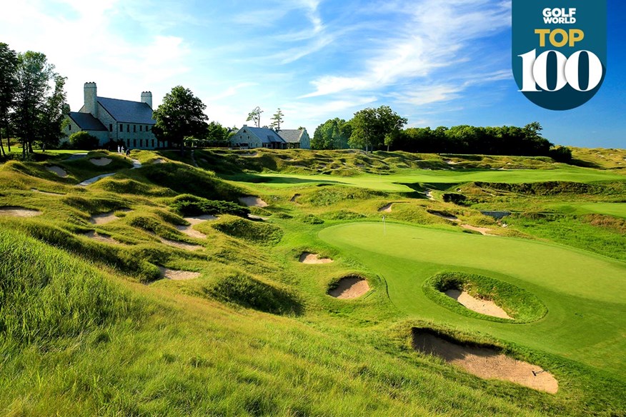 Whistling Straits is one of the best courses in the USA.