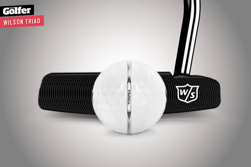 The Wilson Triad golf ball has been designed to help golfers break 80.