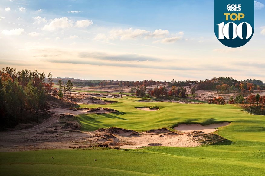 Sand Valley's Sand Valley course is one of the best in the world.