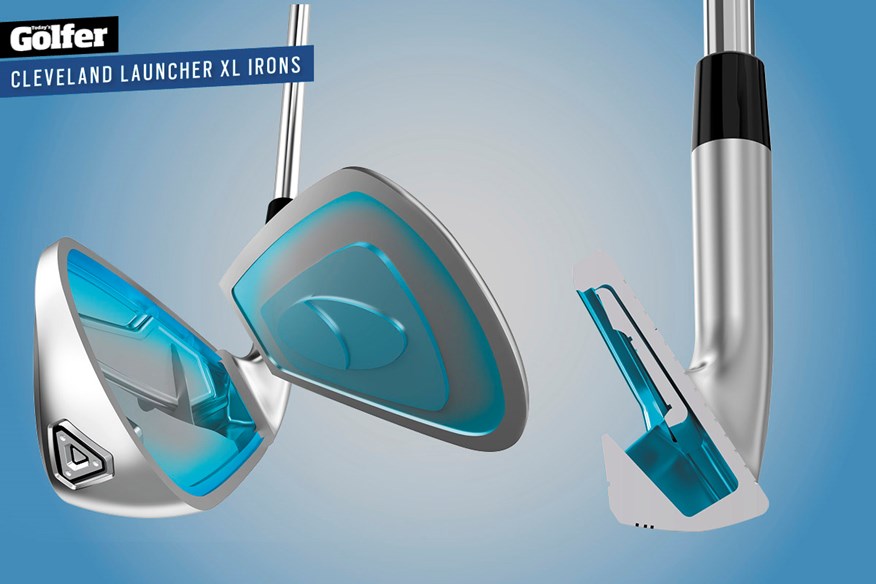 The tech in the new Cleveland Launcher XL iron.