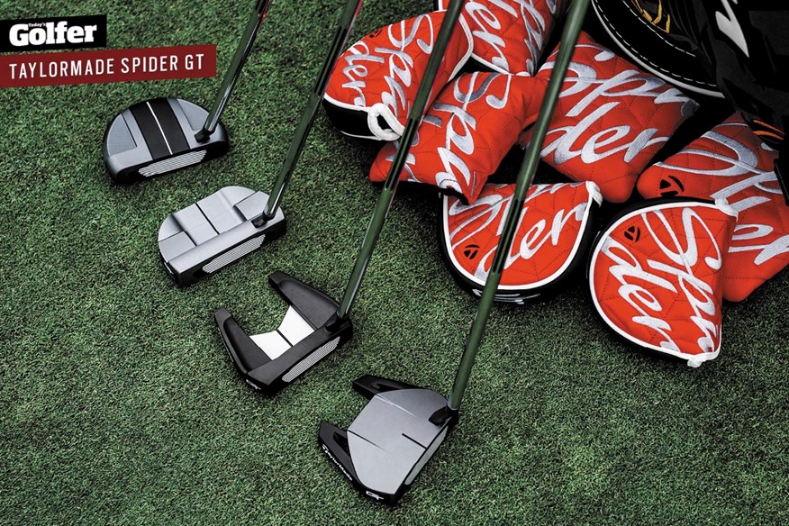 The TaylorMade Spider GT putters.