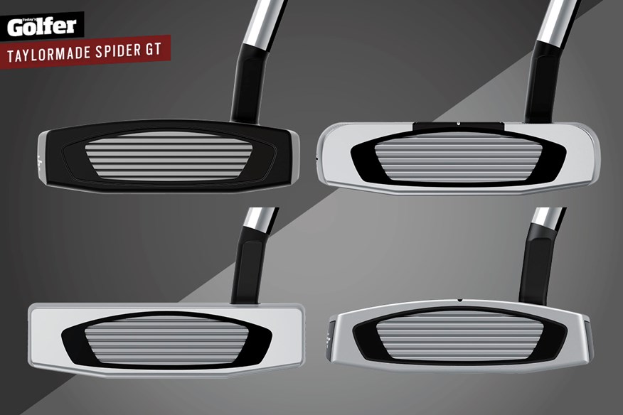 The Spider GT putters have a new Pure Roll2 insert.