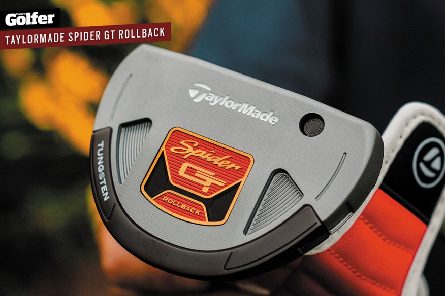 The TaylorMade Spider GT Notchback putter.