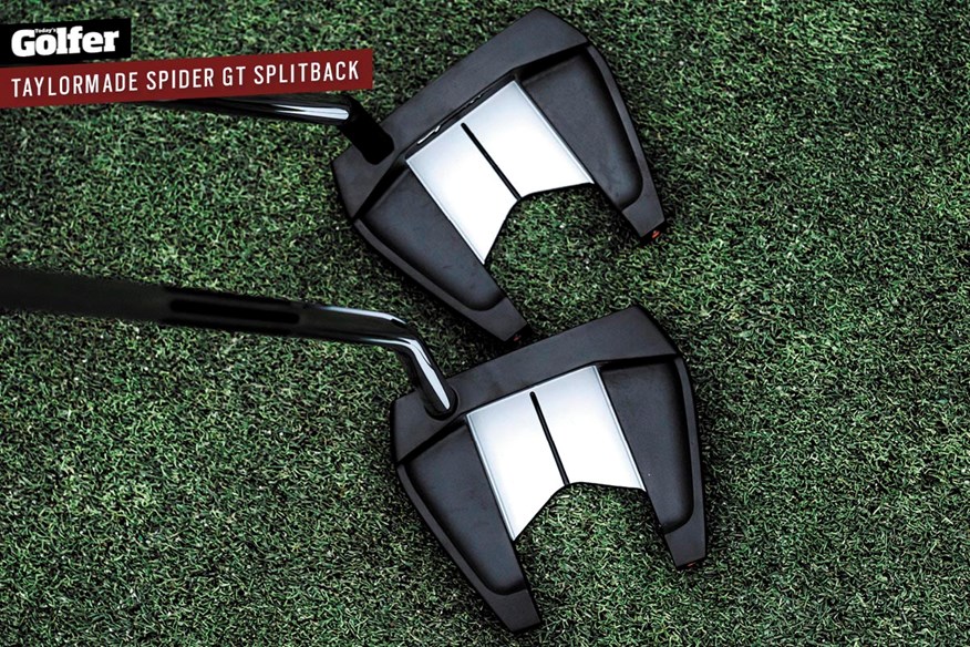 The TaylorMade Spider GT Splitback putter.