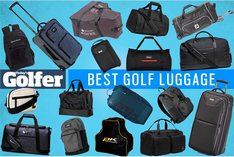 Xtitix Sport Golfer Gym Travel Luxury Poly Duffel Bag with Shoe Storage Black 