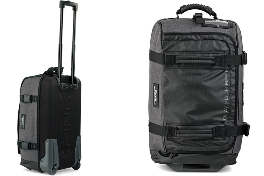 The Ping Rolling Duffel Bag is among our picks of the best golf luggage