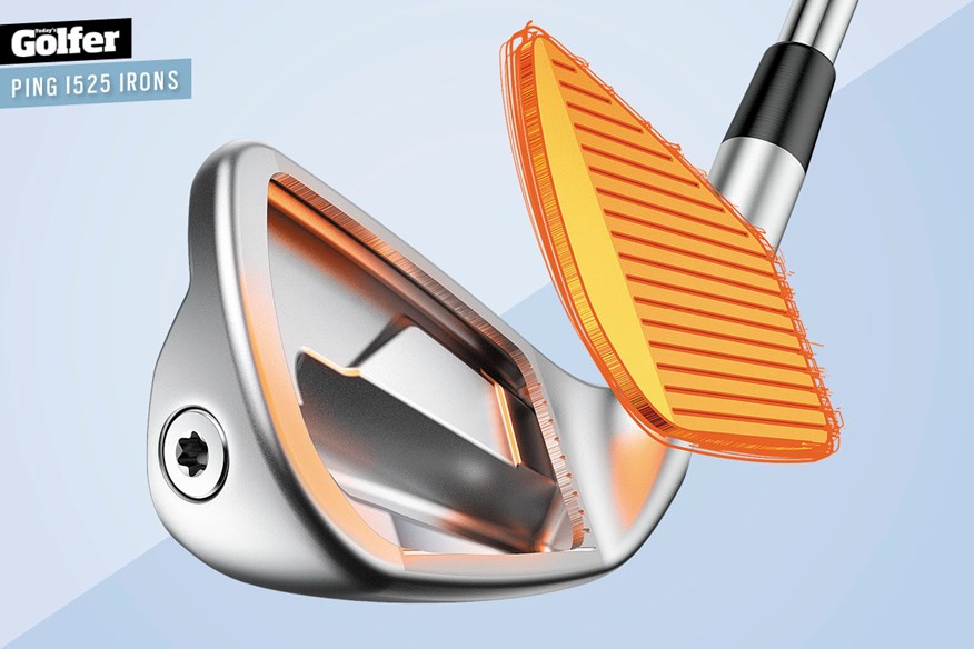 The Ping i525 iron has a cast stainless steel body and forged maraging steel face with four additional grooves.