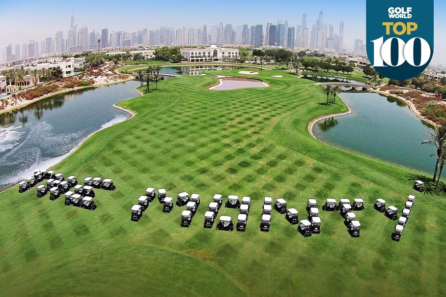 Address Montgomerie is one of the best golf courses in Dubai.