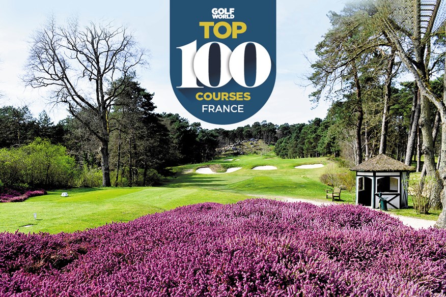 The best golf courses in France.