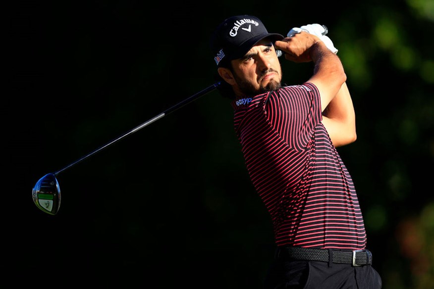 Abraham Ancer using the Callaway Rogue ST Triple Diamond LS