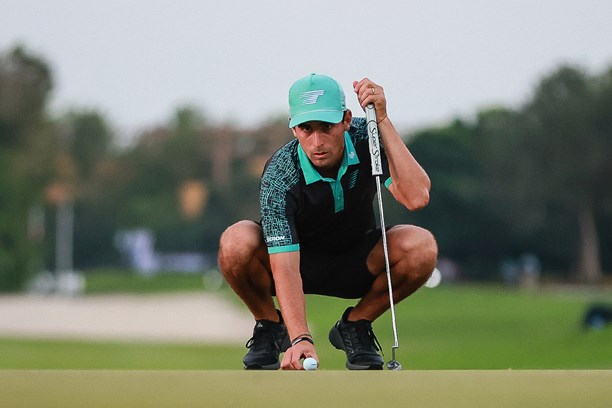 Joaquin Niemann plays with a Ping PLD Anser Putter