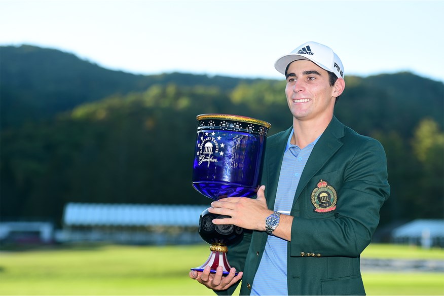 Jaoquin Niemann's first victory on the PGA Tour came at the Greenbrier Classic