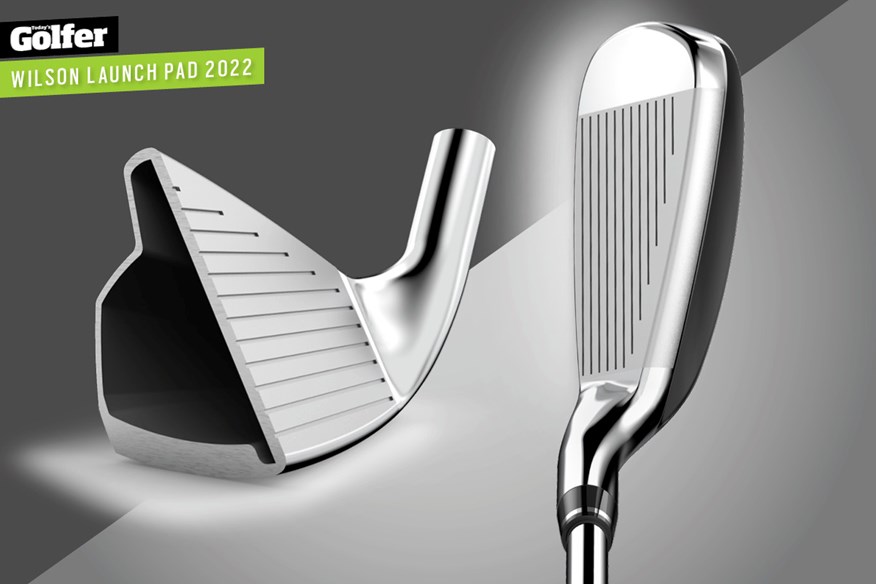 The new Wilson Launch Pad hybrid iron.