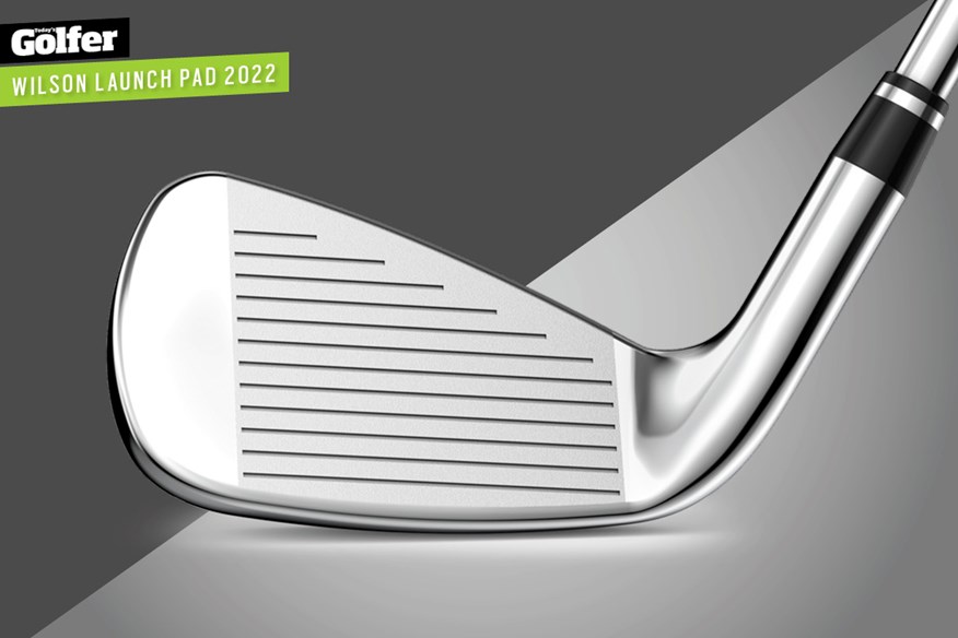 The new Wilson Launch Pad hybrid iron.