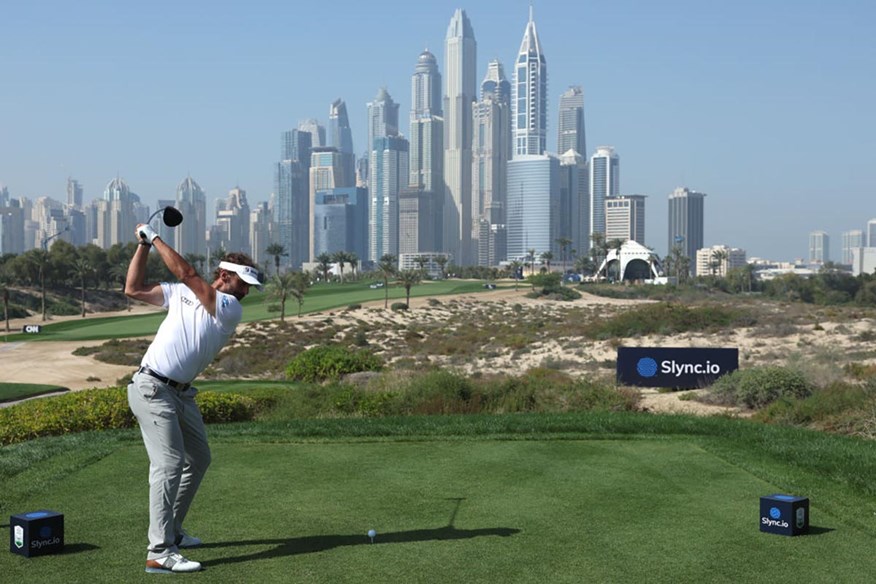 Six-time DP World Tour winner Joost Luiten wears Duca Del Cosma golf shoes.