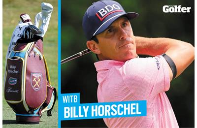 What golf clubs and other equipment does Billy Horschel use?