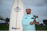 Max Homa won the 2023 Farmers Insurance Open for his sixth PGA Tour title.