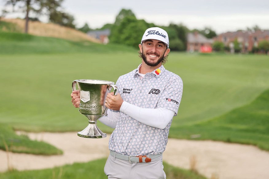 Max Homa won the Wells Fargo Championship for the second time in his career in 2022.