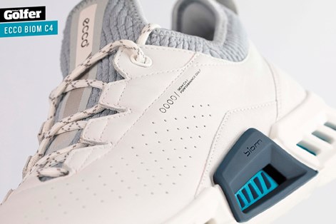 The Ecco Biom C4 golf shoe. The Ecco Biom C4 golf shoe.
