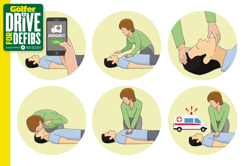 Knowing how to perform CPR is vital for golfers.