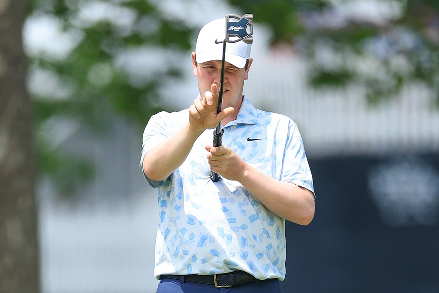 Robert MacIntyre uses a TaylorMade Spider Tour 3 Putter