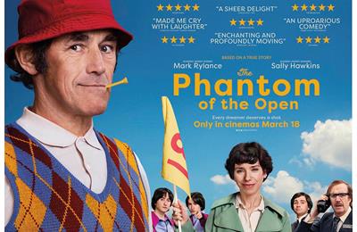 Mark Rylance stars as Maurice Flitcroft, 'The World's Worst Golfer', in The Phantom of The Open.