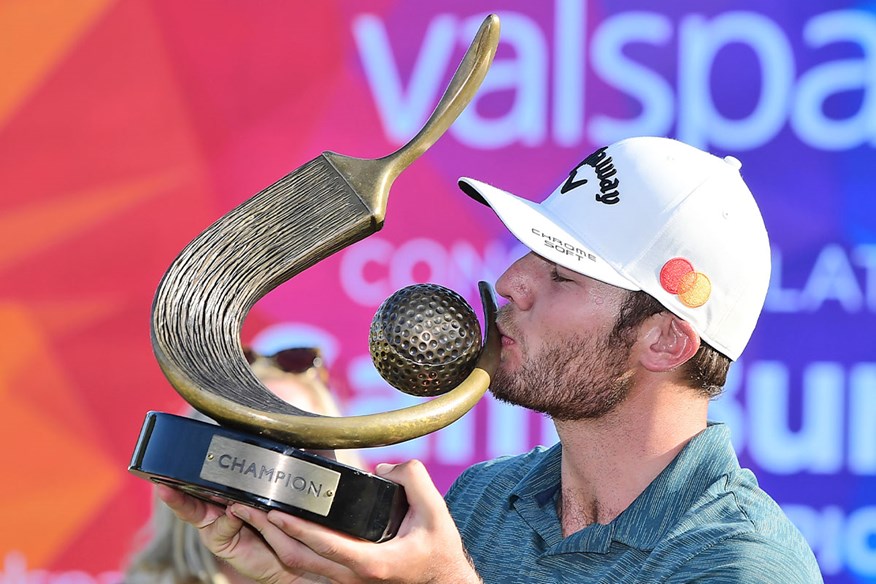 Sam Burns has won the Valspar Championship twice in his career. 