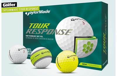 The 2022 TaylorMade Tour Response comes in white, stripe and yellow.