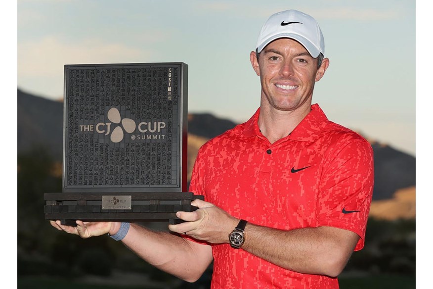 Rory McIlroy won the CJ Cup while working with Pete Cowen.